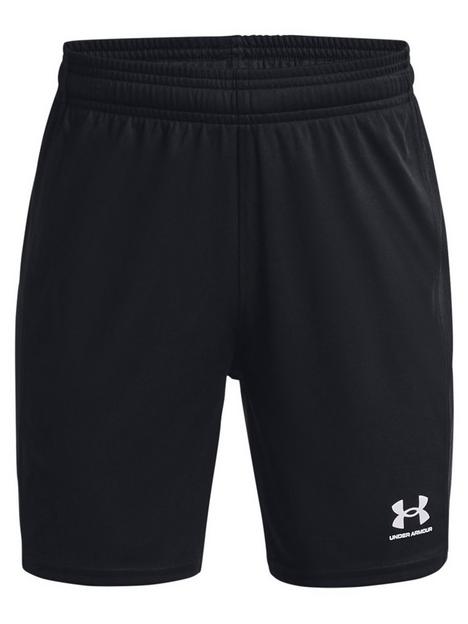 under-armour-boys-challenger-knit-shorts-blackwhite