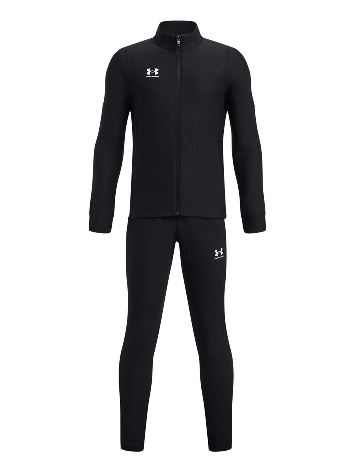 UNDER ARMOUR Boys Challenger Tracksuit - Black/White