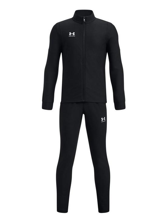UNDER ARMOUR Boys Challenger Tracksuit - Black/White | very.co.uk