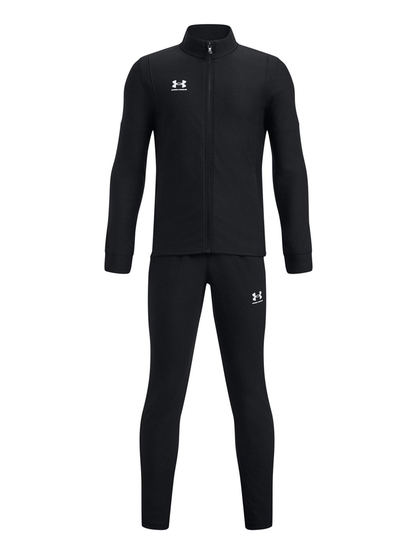 Image 1 of 2 of UNDER ARMOUR Boys Challenger Tracksuit - Black/White