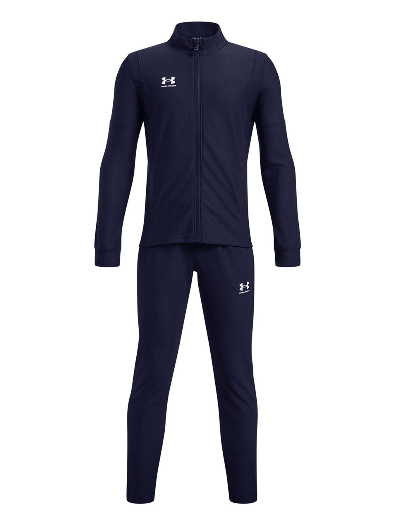 UNDER ARMOUR Boys Challenger Tracksuit - Navy | Very.co.uk