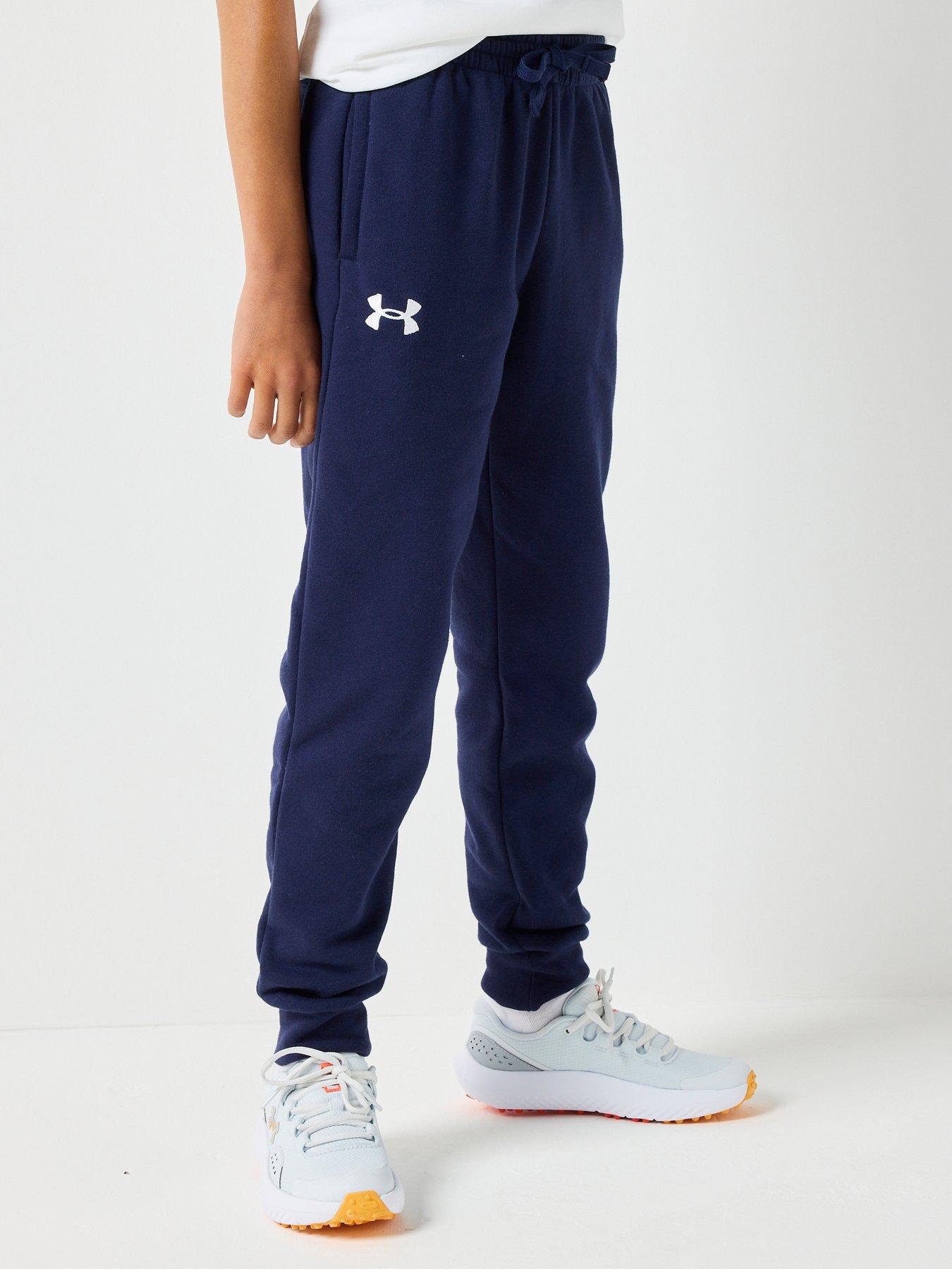 Image 1 of 5 of UNDER ARMOUR Boys Rival Fleece Joggers - Navy