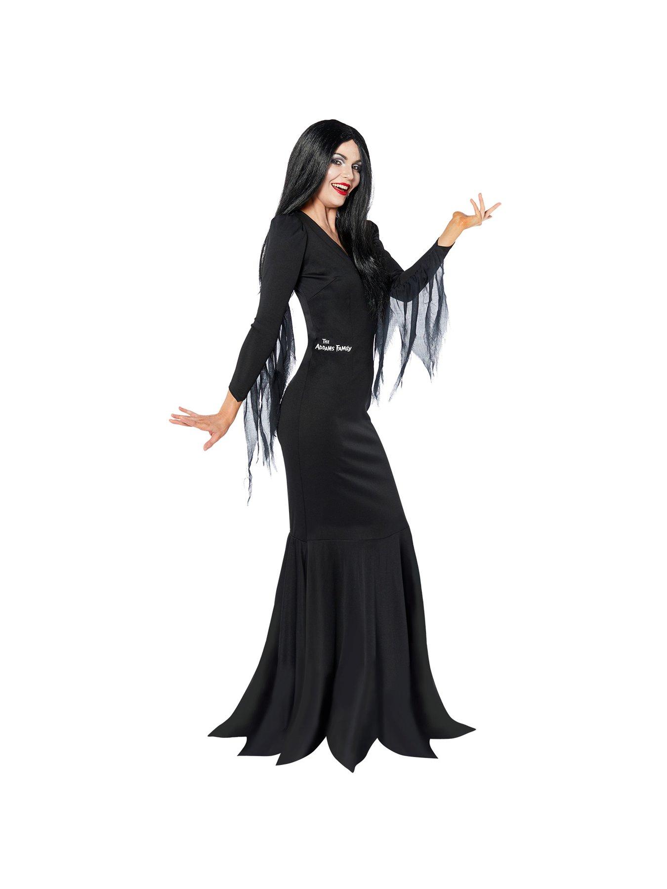 Image 3 of 4 of Wednesday The Addams Family Adult Morticia Costume