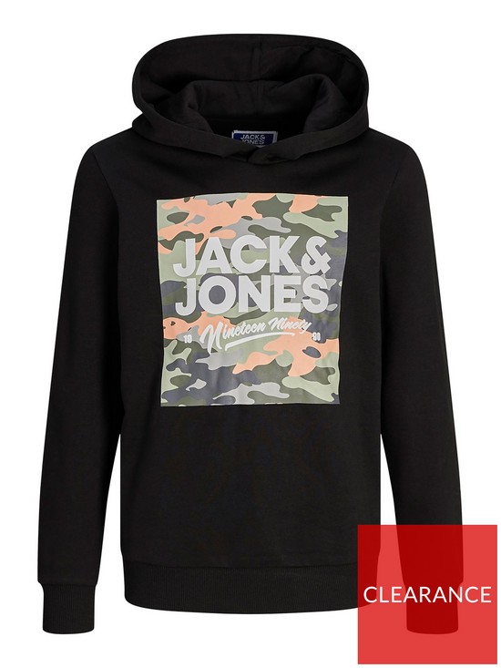 outfit image of jack-jones-junior-boys-pete-sweat-tracksuit-black