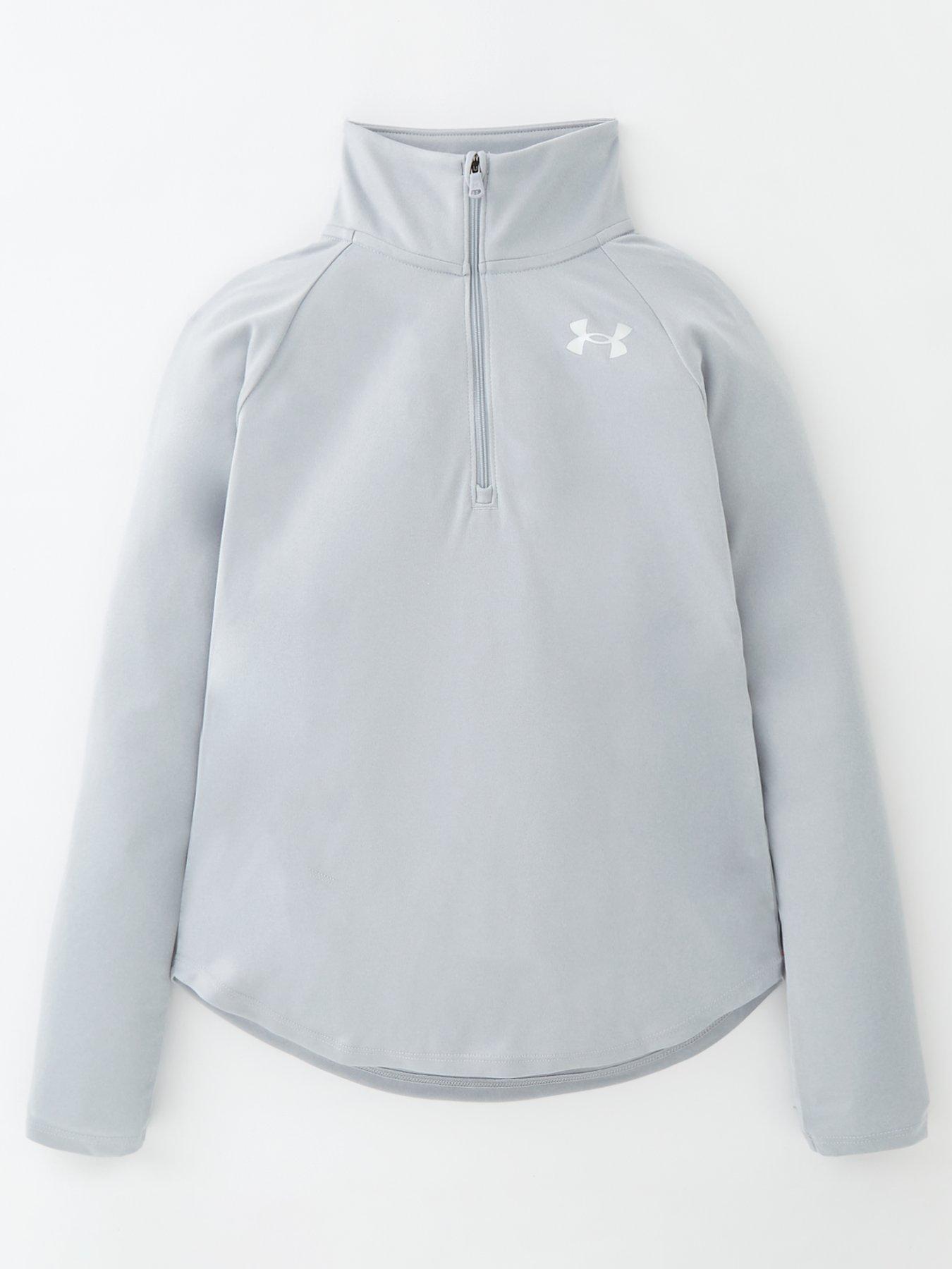 Girls under armour zip up online