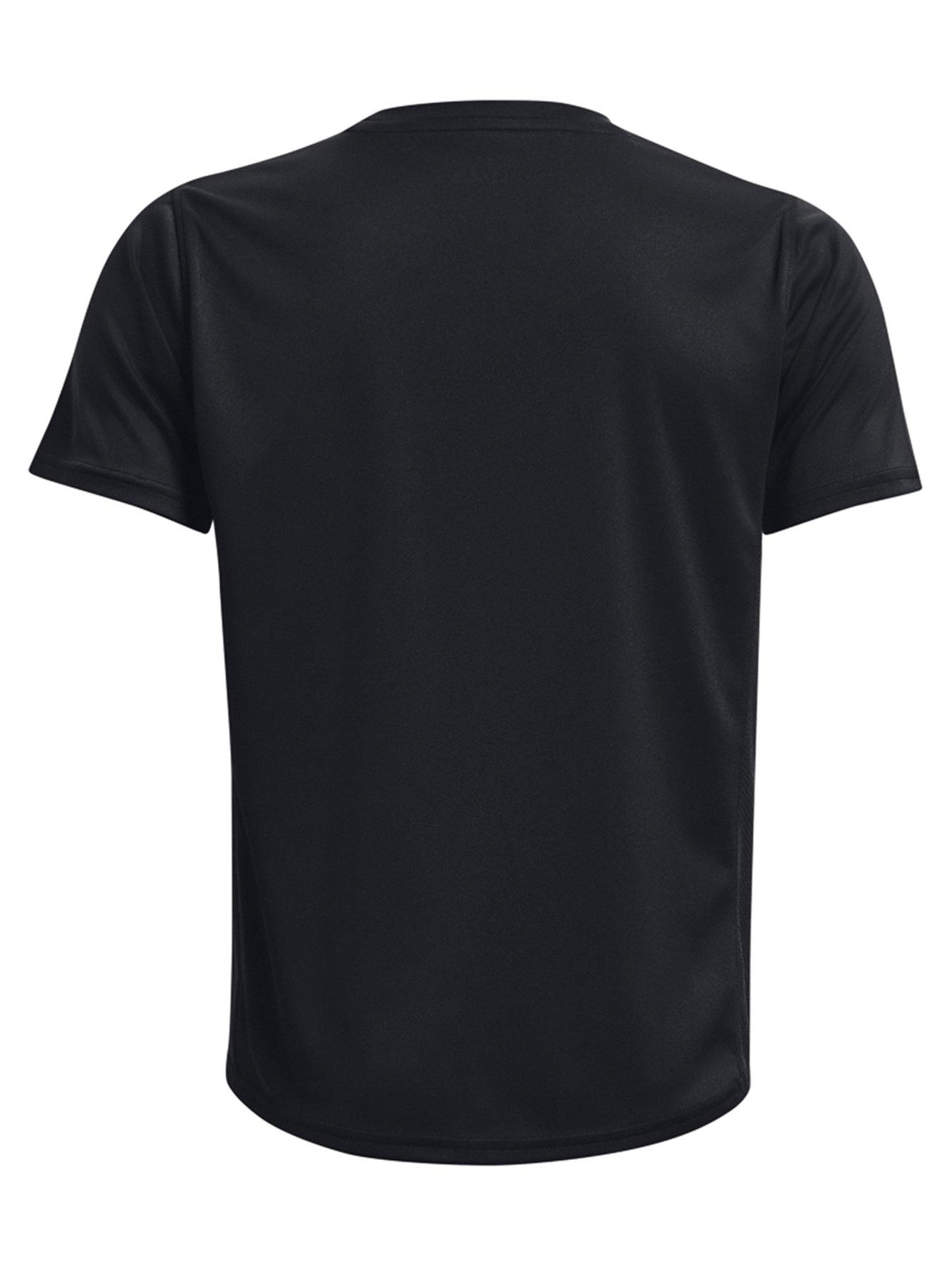 Image 2 of 2 of UNDER ARMOUR Boys Challenger Short Sleeve Tee - Black/White