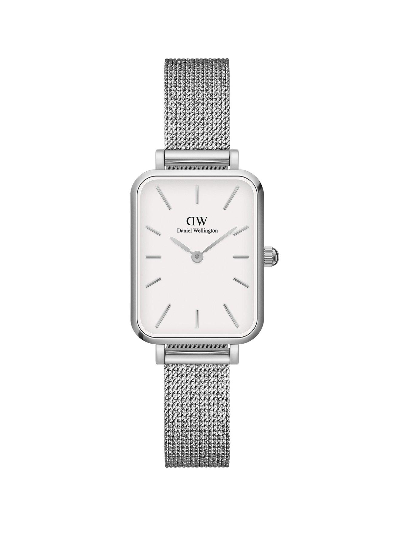 Product photograph of Daniel Wellington Pressed Sterling Watch from very.co.uk