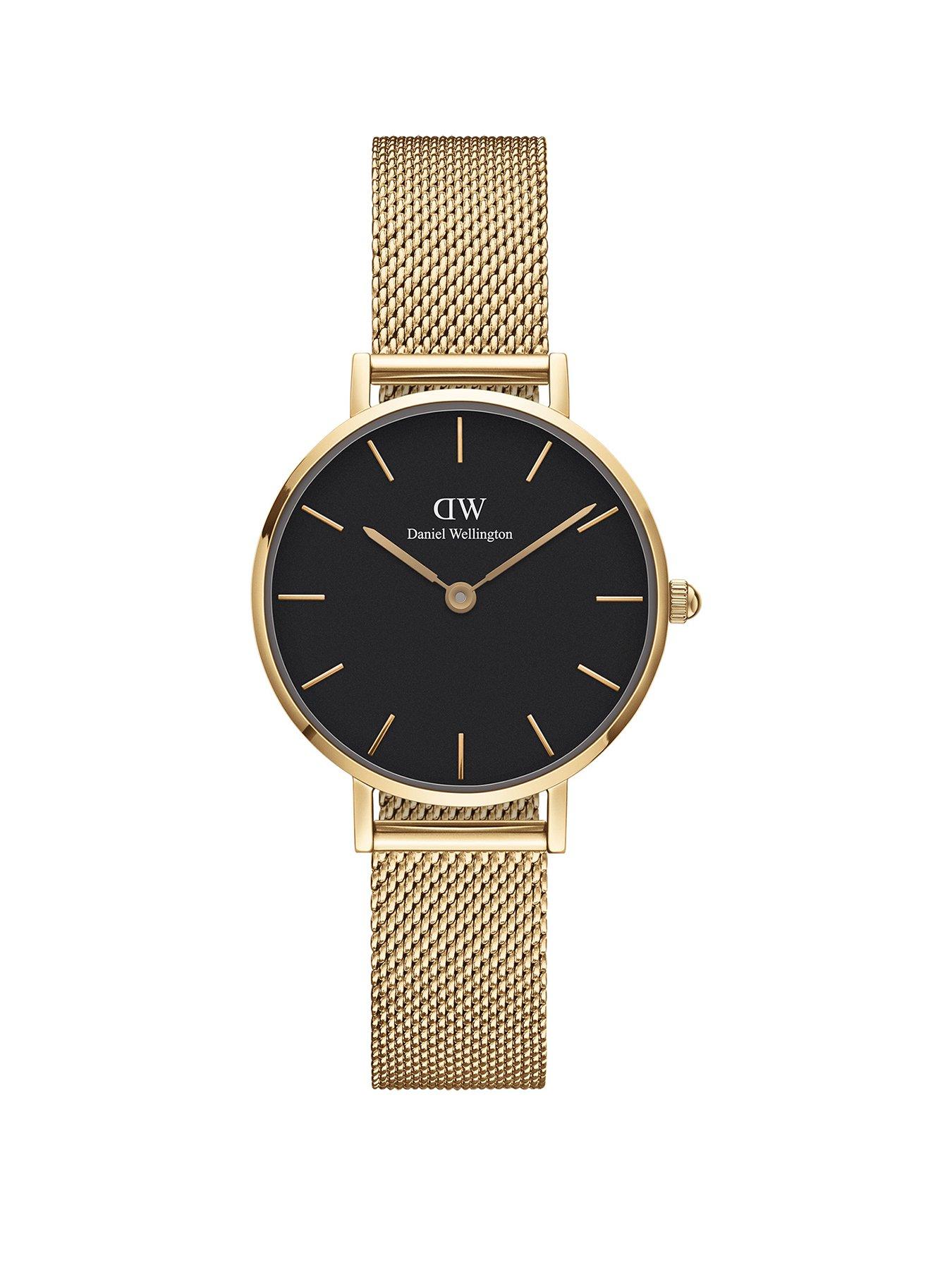 Product photograph of Daniel Wellington Evergold Watch from very.co.uk