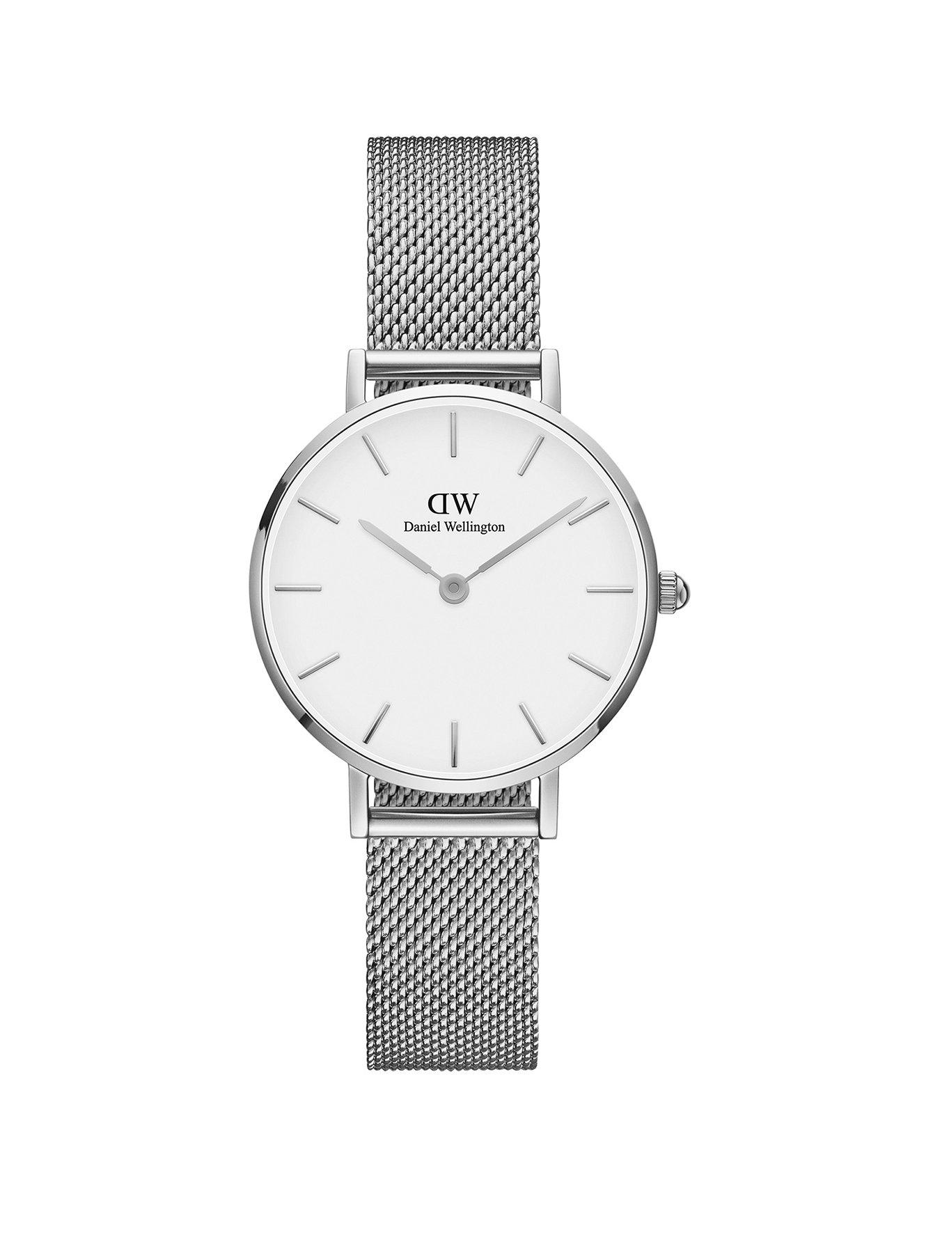 Product photograph of Daniel Wellington Sterling Watch from very.co.uk