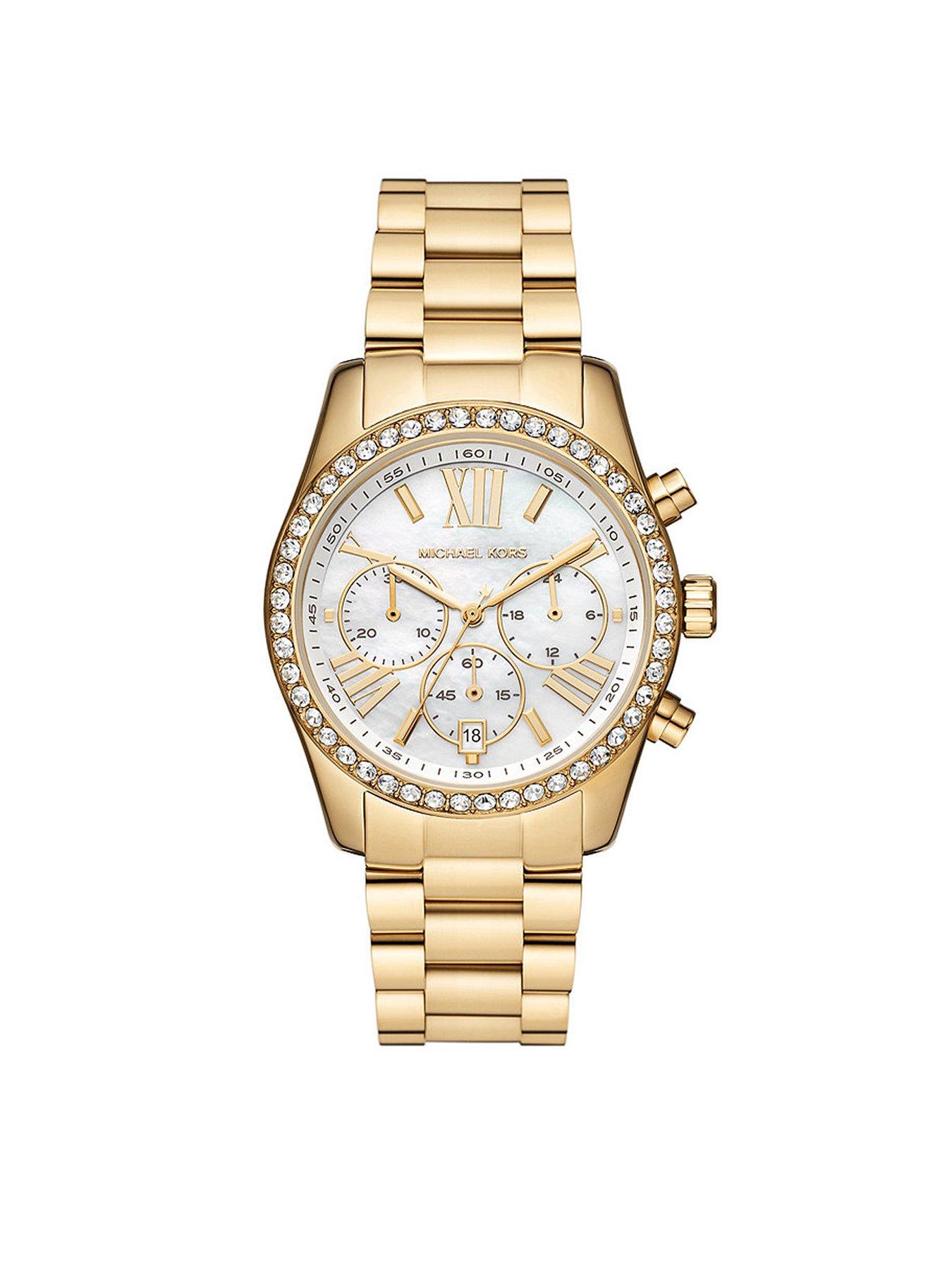 Michael kors 2025 watch pearl