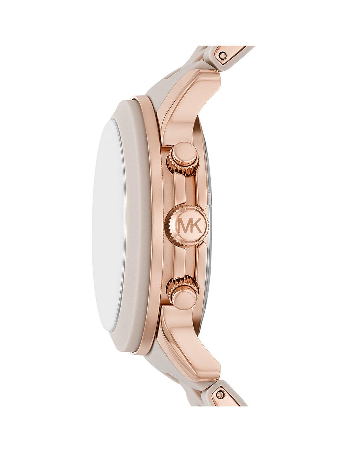 Michael kors runway on sale watch rose gold