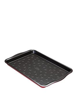 Product photograph of Prestige Disney Bake With Mickey Mouse Large 10 X 15 Baking Tray - Red Amp Black from very.co.uk