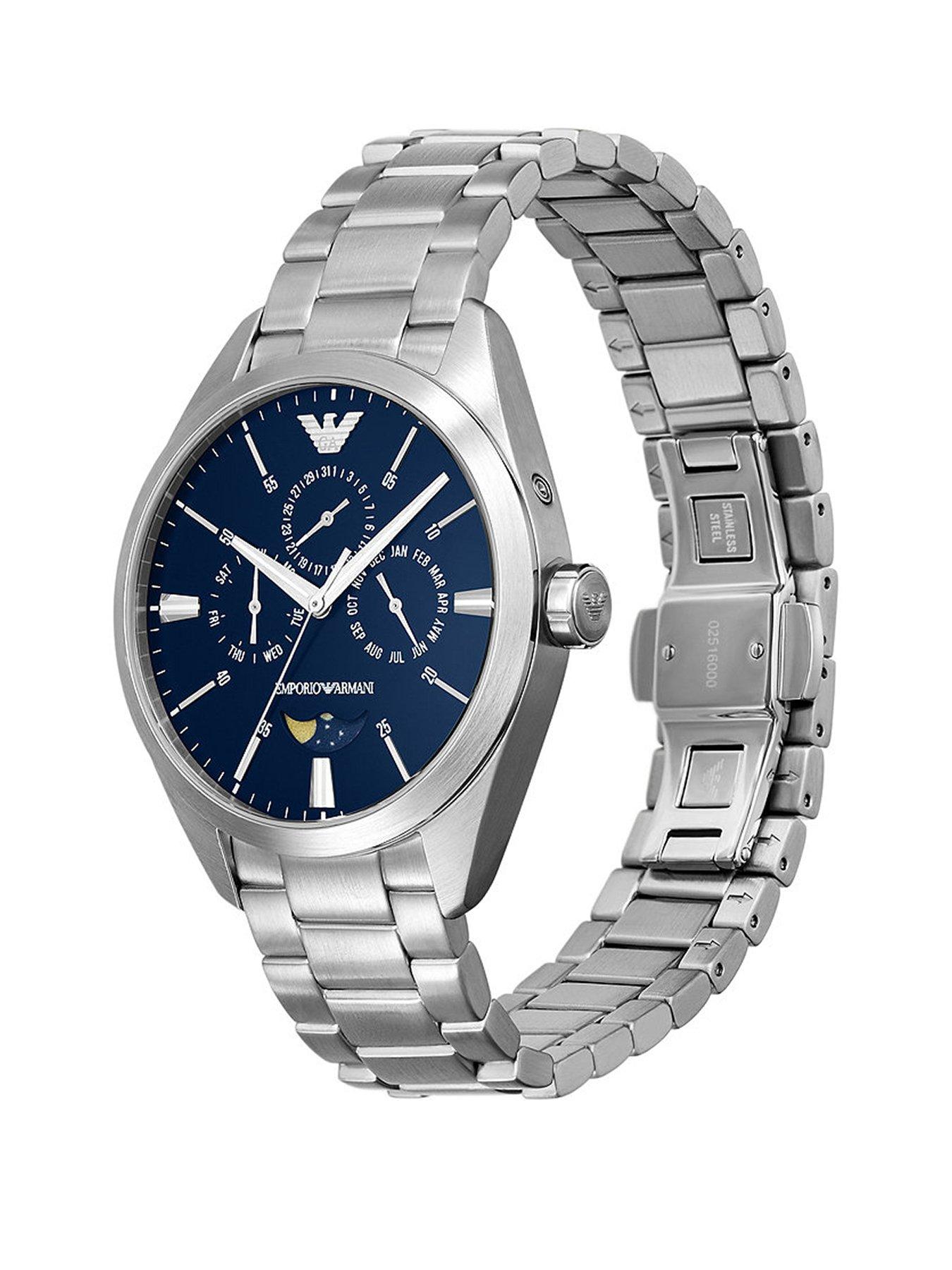 Armani watch best sale men blue