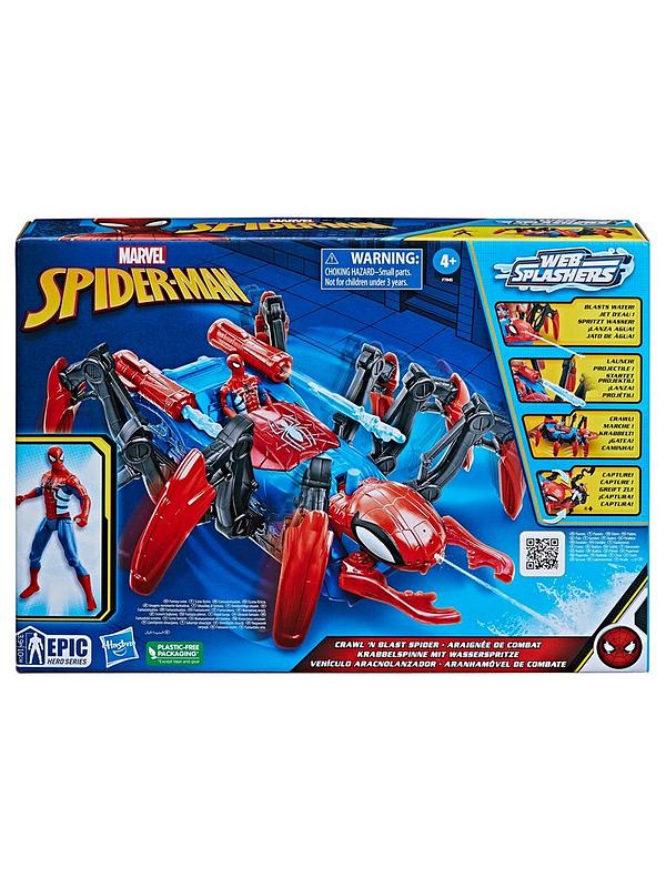 Image 3 of 4 of Spiderman Marvel Spider-Man Crawl &lsquo;N Blast Spider Toy
