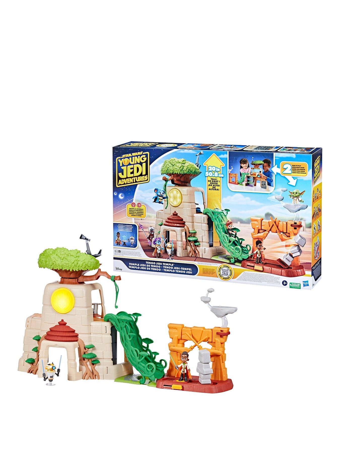 Image 1 of 6 of Star Wars Tenoo Jedi Temple Playset