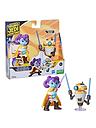 Image thumbnail 1 of 4 of Star Wars Pop-Up Lightsaber Duel Lys Solay &amp; Training Droid