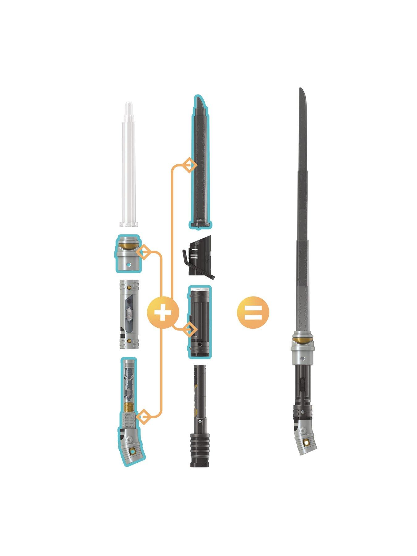 Image 4 of 5 of Star Wars Lightsaber Forge Ahsoka Tano Electronic White Lightsaber