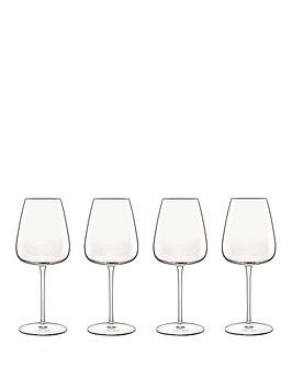 Product photograph of Luigi Bormioli Talismano Set Of 4 Chardonnay Glasses - 450ml from very.co.uk