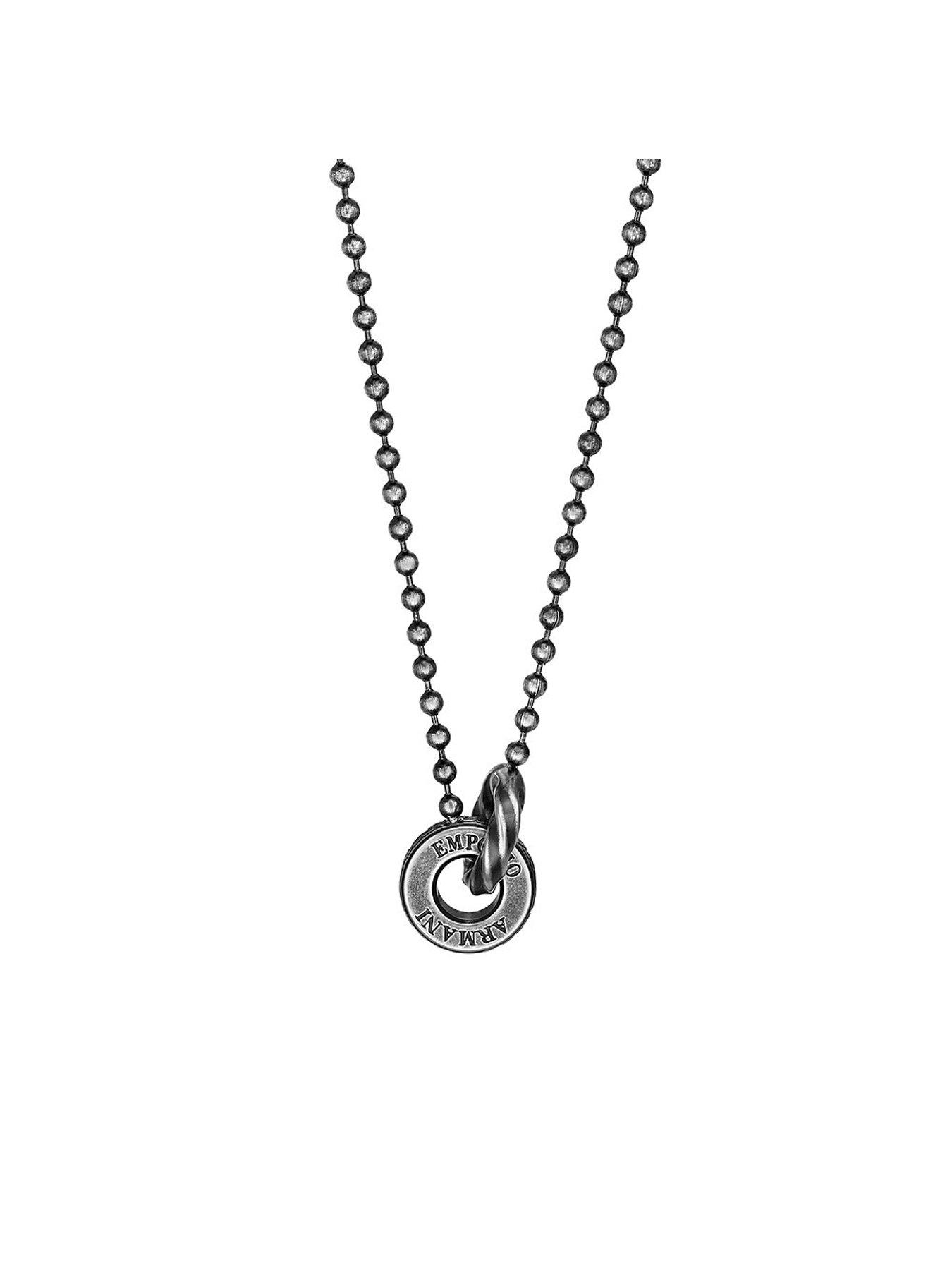 Armani on sale necklace mens