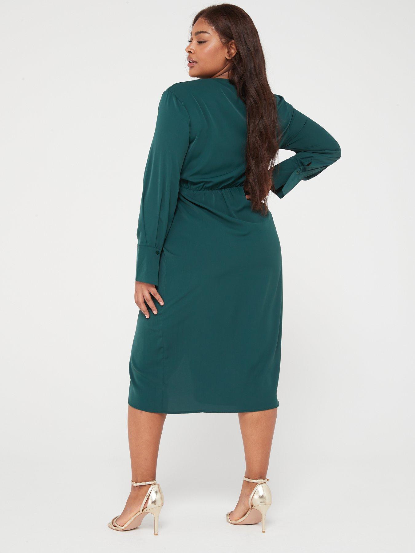 Ax paris cheap curve wrap dress