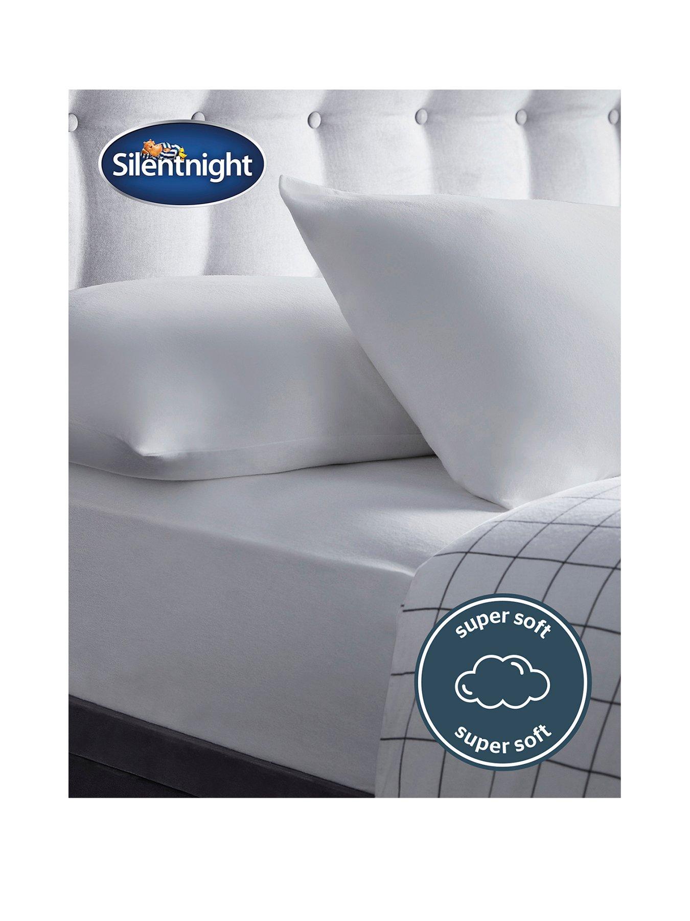 Silentnight Supersoft Brushed Cotton Fitted Sheet and Pillowcase