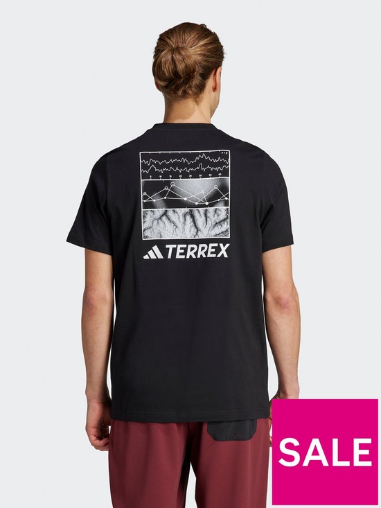 stillFront image of adidas-terrex-mens-left-chest-logo-t-shirt-black