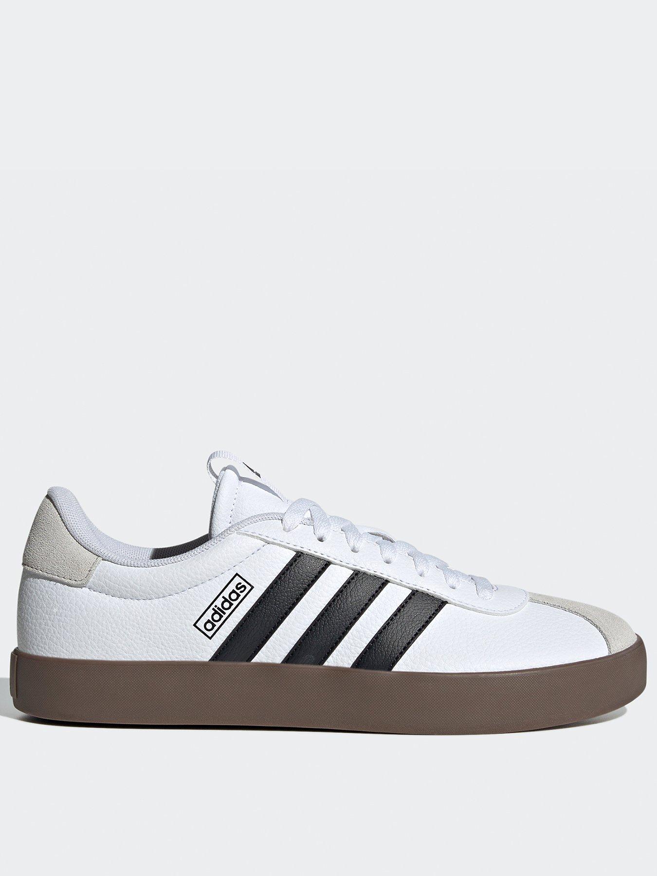 adidas Sportswear Mens VL Court 3.0 Trainers White Black Very