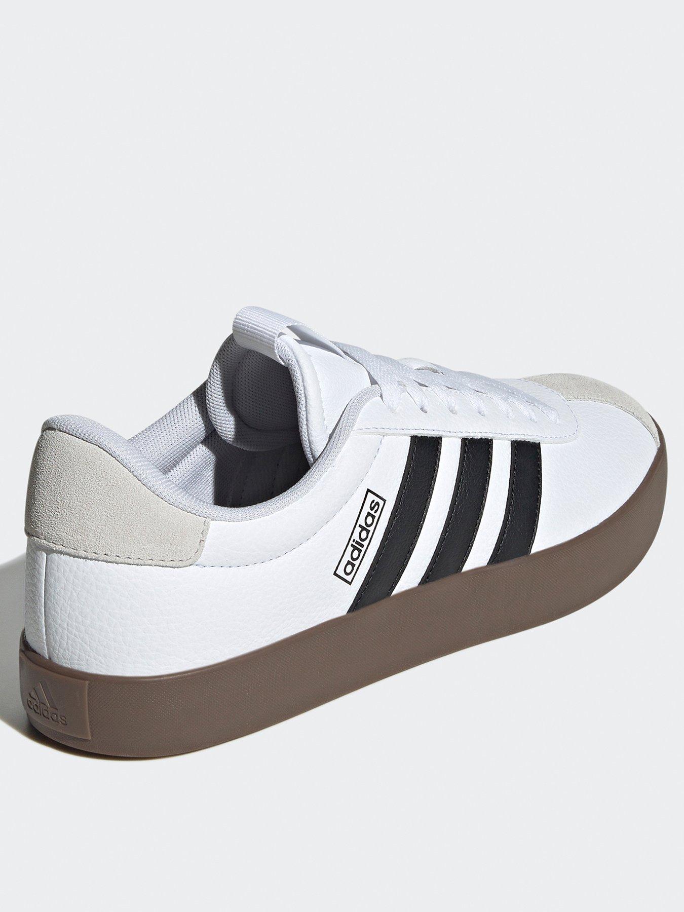 Image 2 of 6 of adidas Sportswear Mens VL Court 3.0 Trainers - White/Black