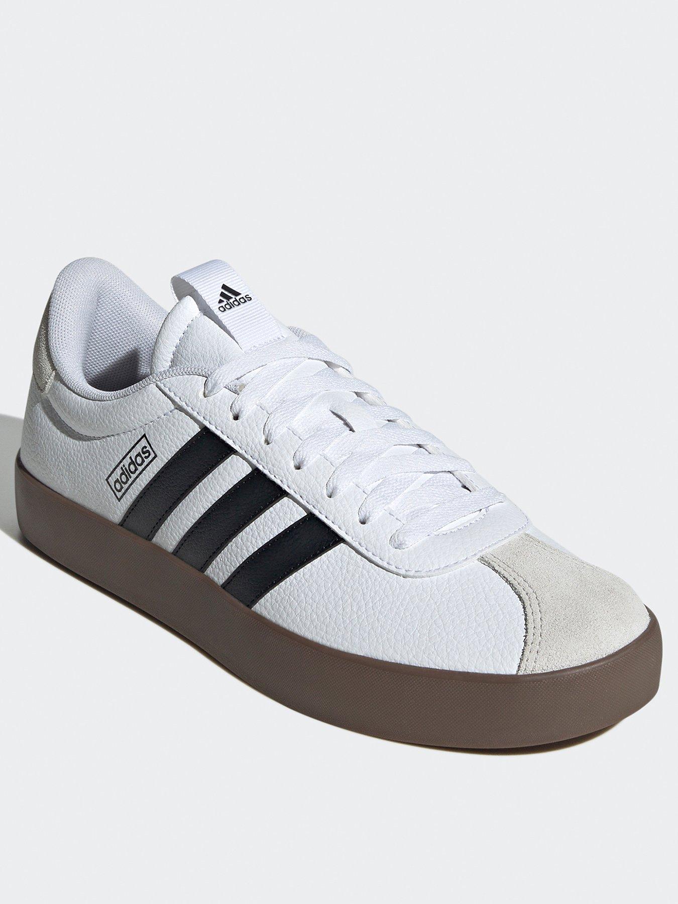 Image 3 of 6 of adidas Sportswear Mens VL Court 3.0 Trainers - White/Black