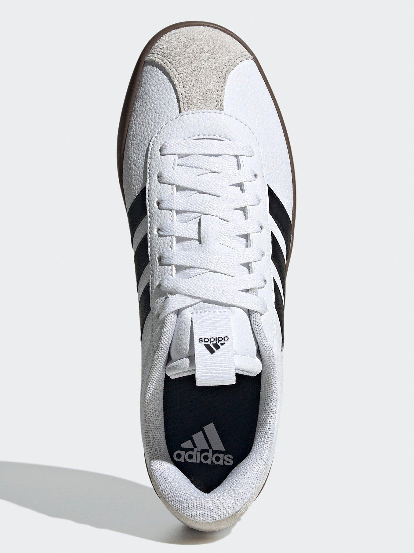 Image 4 of 6 of adidas Sportswear Mens VL Court 3.0 Trainers - White/Black
