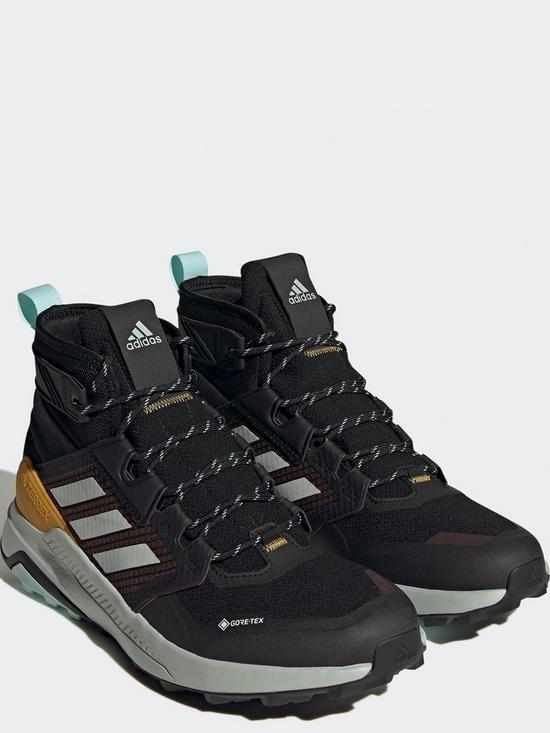 stillFront image of adidas-terrex-mens-trailmaker-mid-gortex-walking-boots-black
