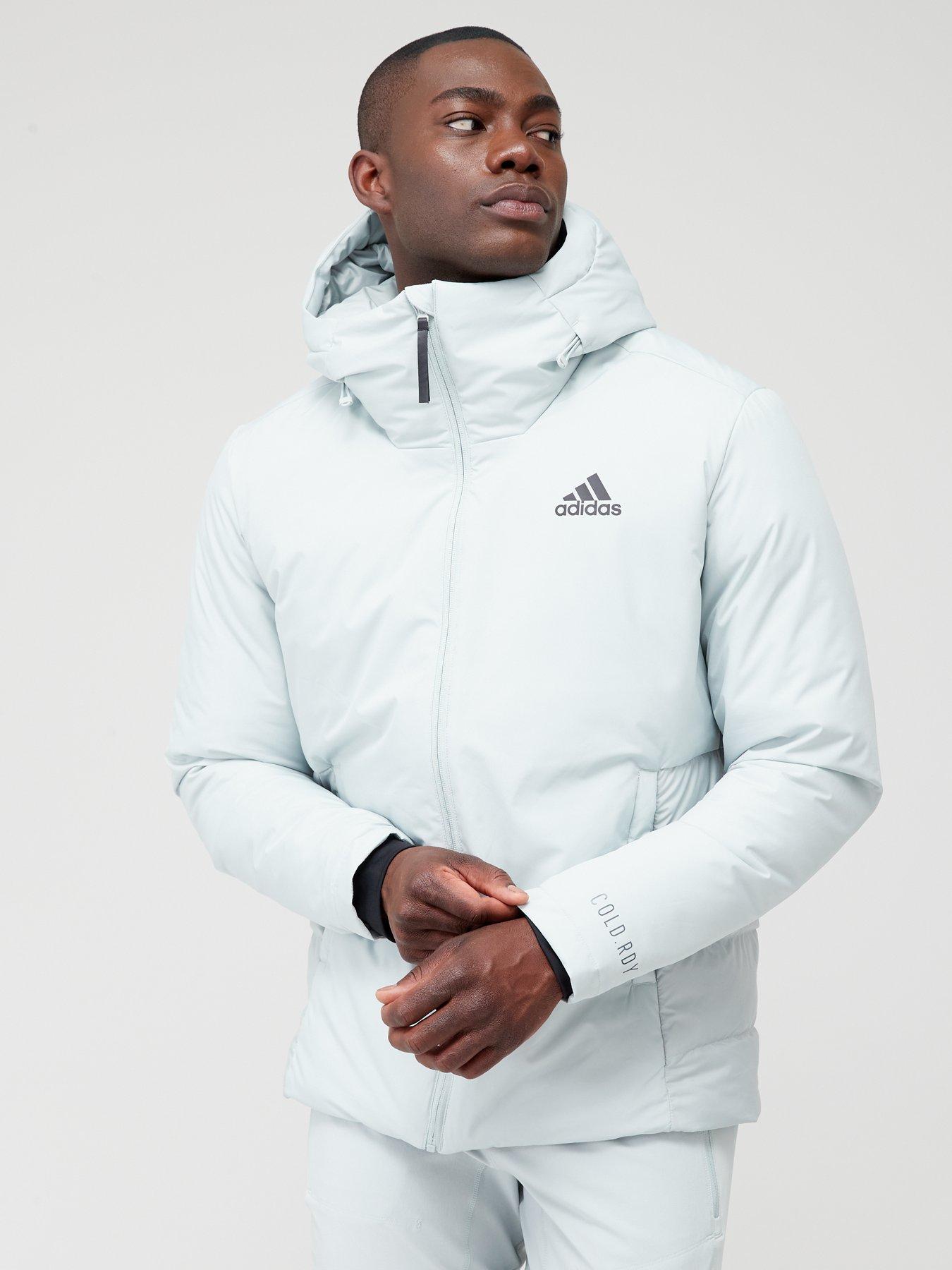 Adidas store silver jacket