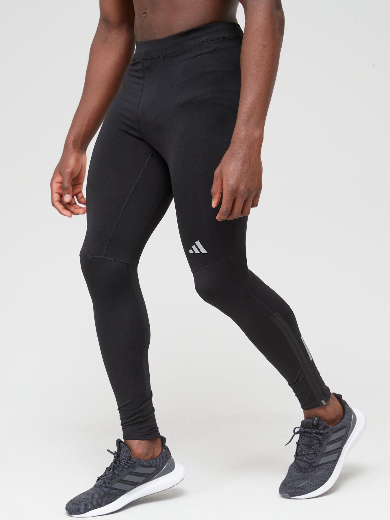 Men s Ultimate Running Warm Tight Black