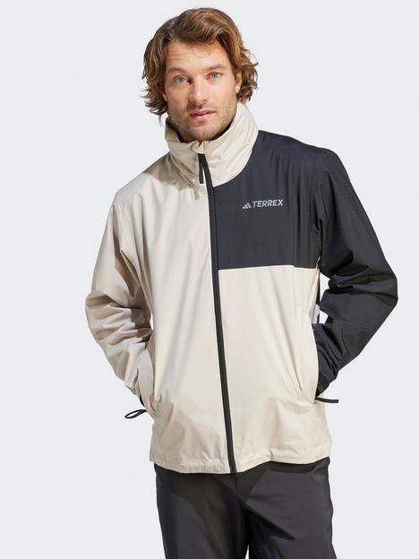 adidas-terrex-mens-mountain-rain-jacket-beige
