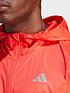  image of adidas-own-the-run-running-jacket-red