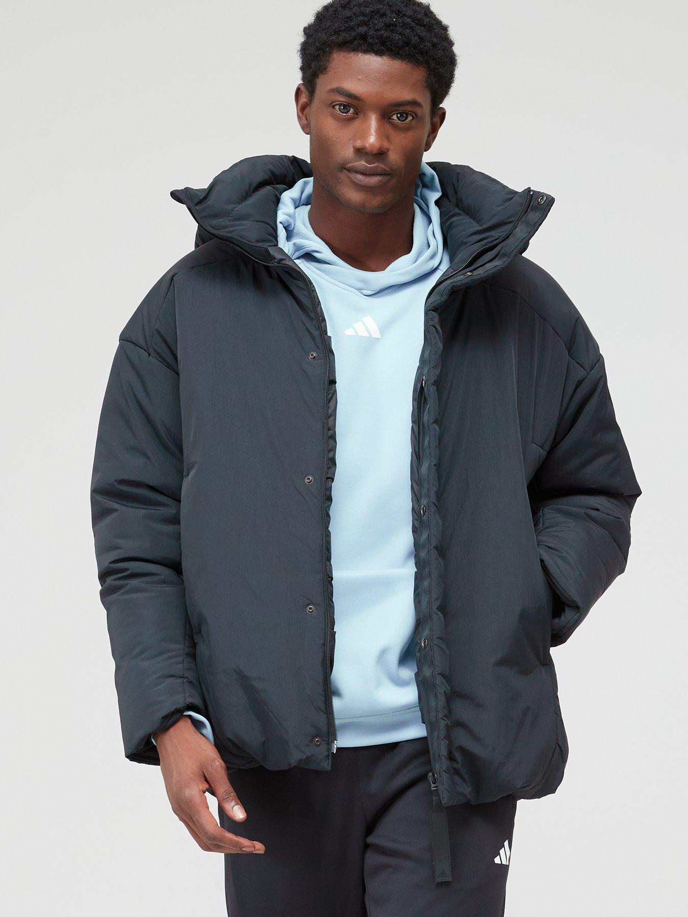 Mens adidas parka on sale coat