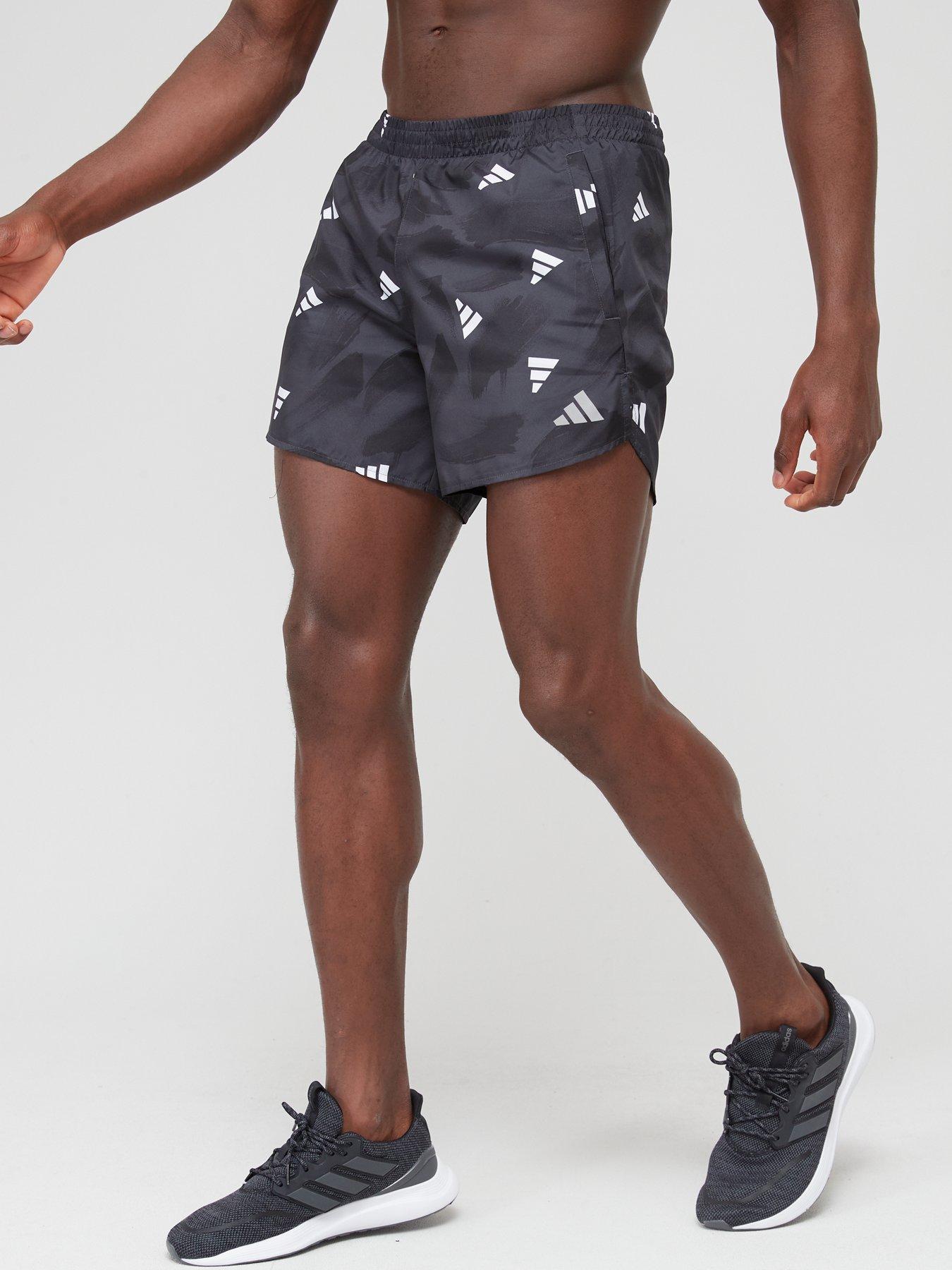 Adidas running shorts mens hot sale split