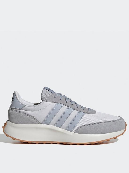 front image of adidas-sportswear-mens-run-70s-trainers-grey