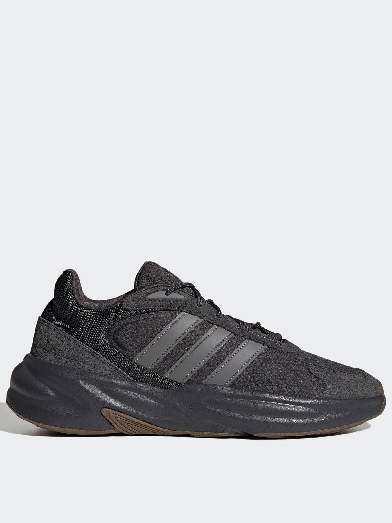 Adidas yung grey sales black mesh trainers