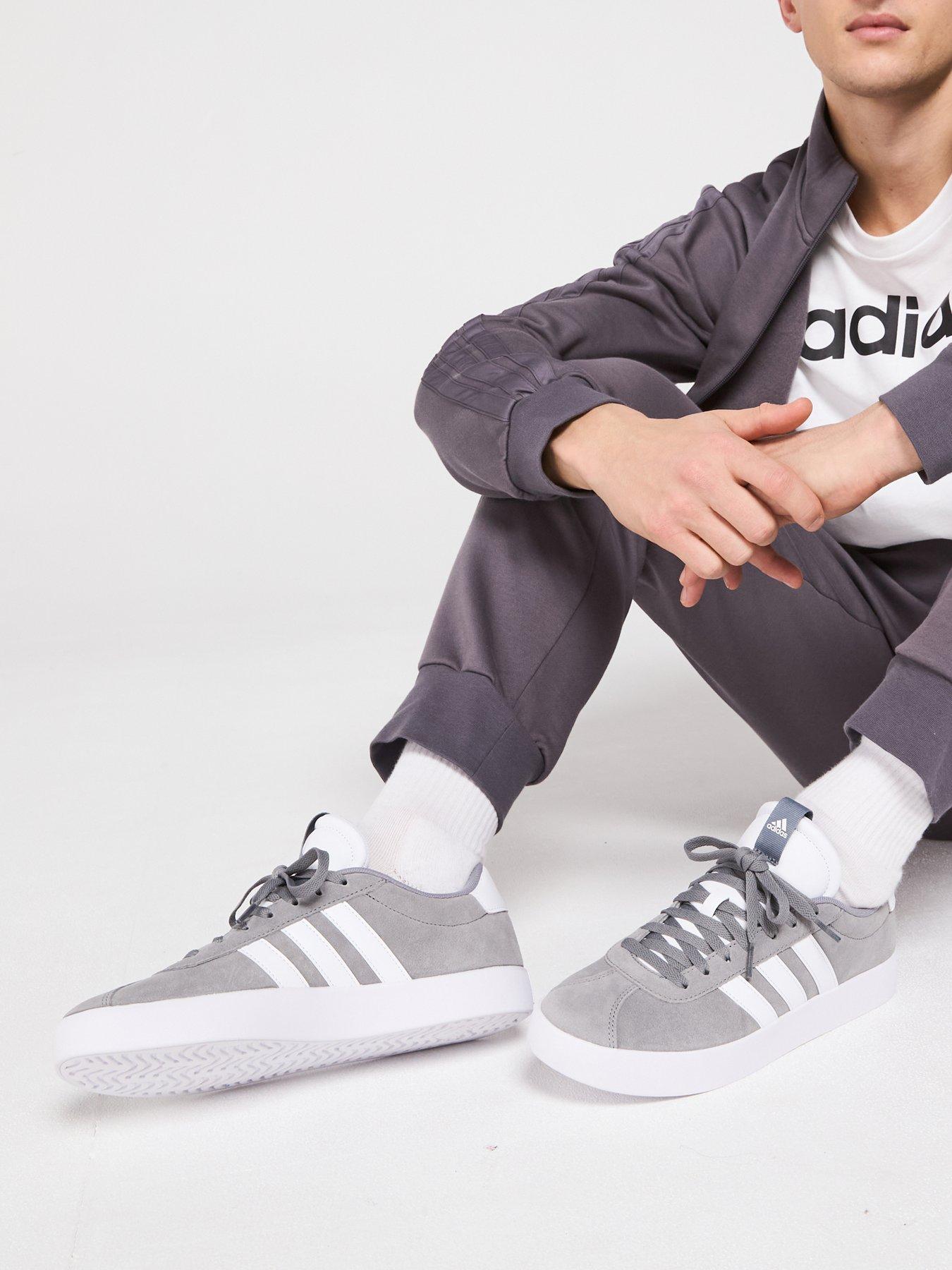 adidas Sportswear Mens VL Court 3.0 Trainers - Grey/White