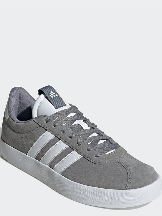 stillFront image of adidas-sportswear-mens-vl-court-30-trainers-greywhite