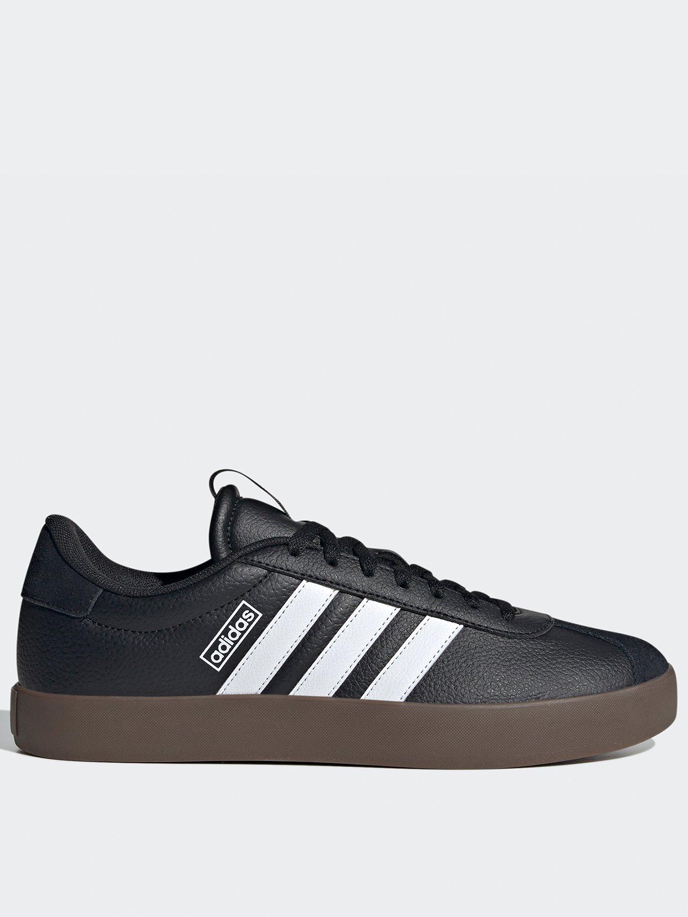 Mens VL Court 3.0 Trainers Black White