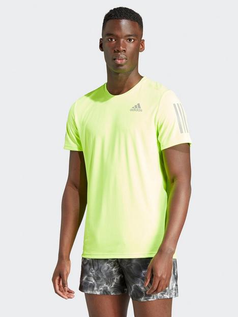 adidas-mens-own-the-run-running-t-shirt-yellow