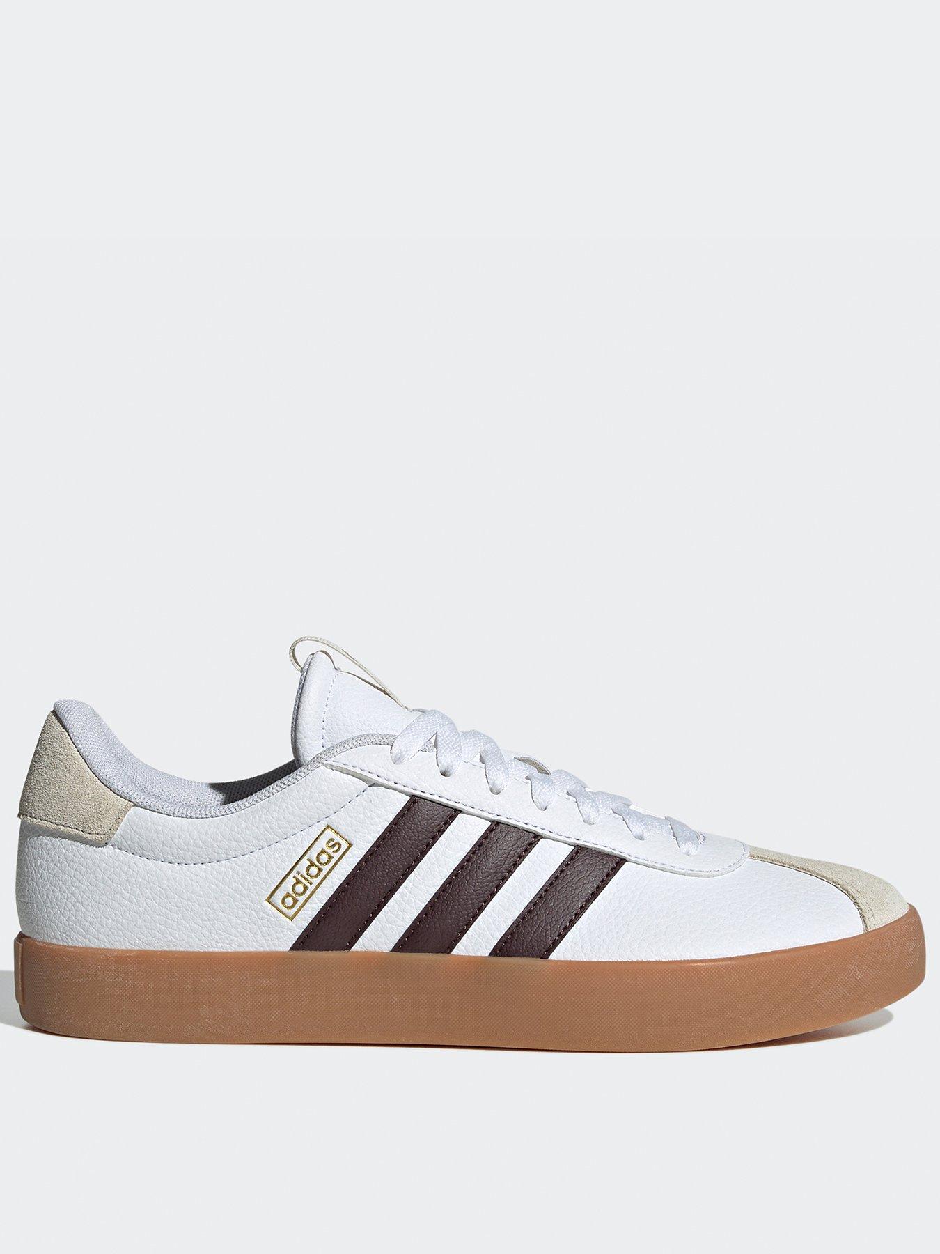 Mens adidas clearance gum sole trainers