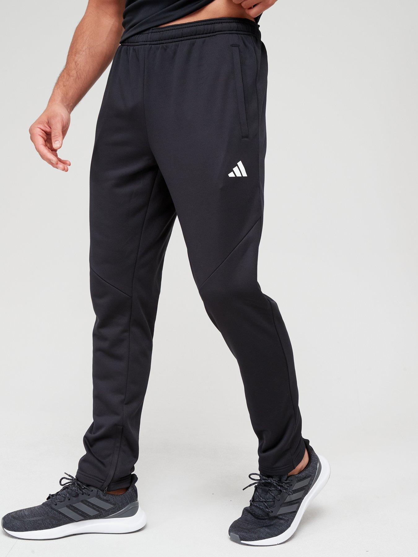 Adidas triple hot sale black pants