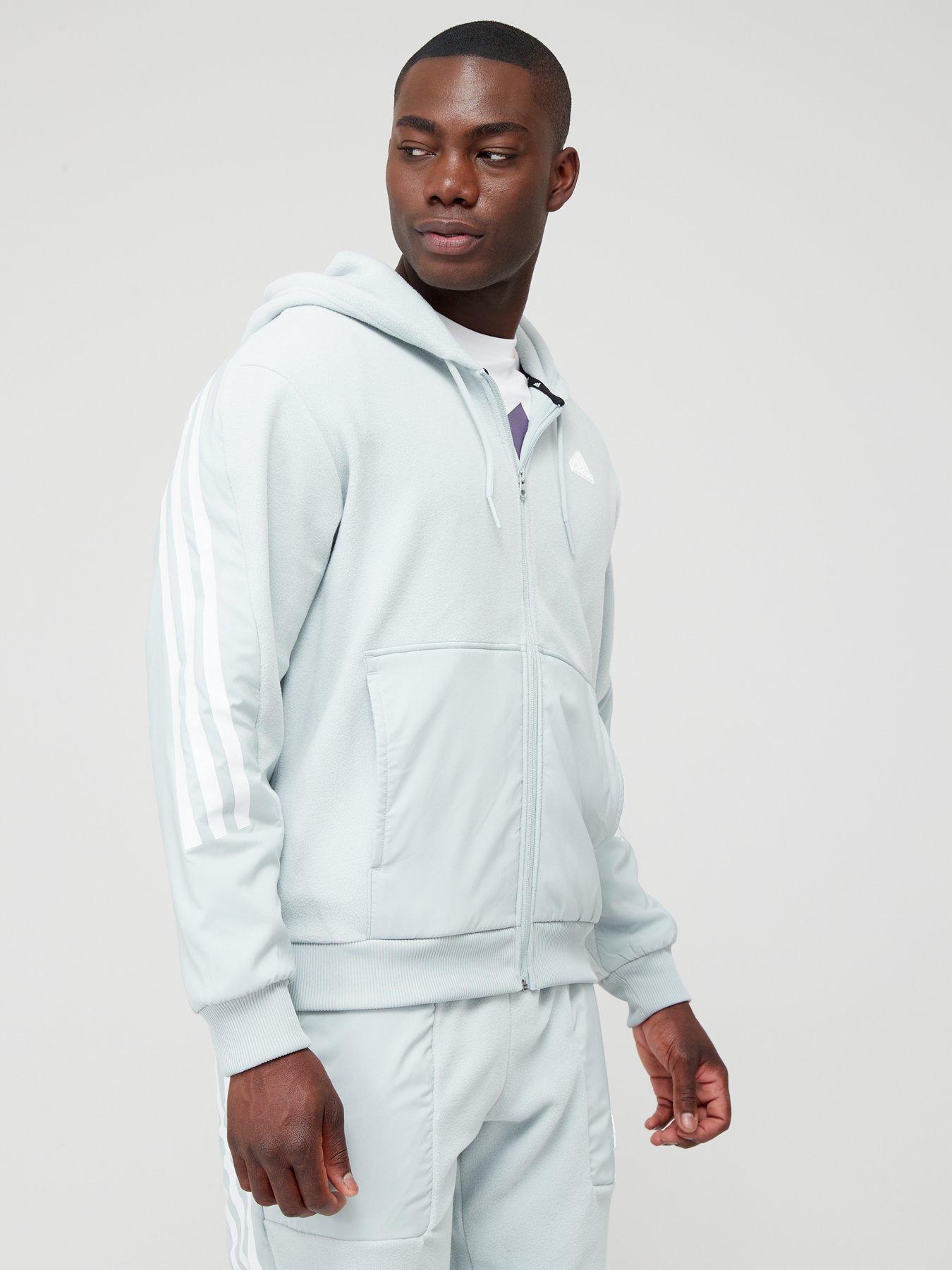 Adidas zip store up hoodie sale