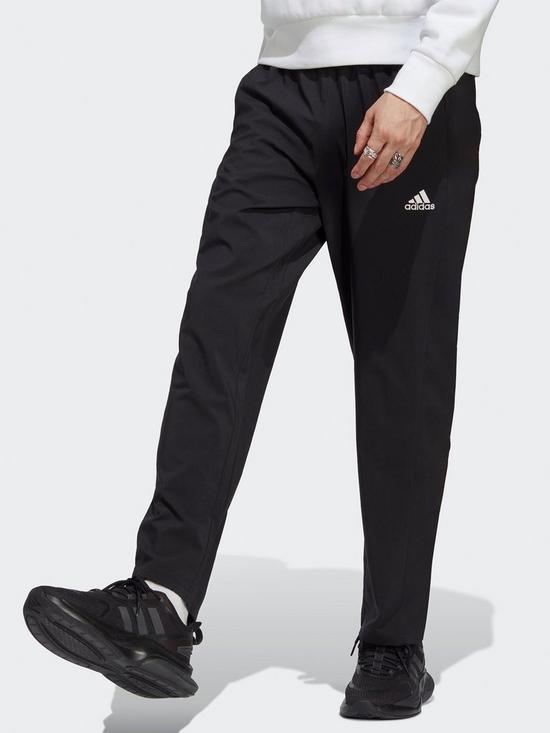 front image of adidas-sportswear-adidas-stamford-pant-black