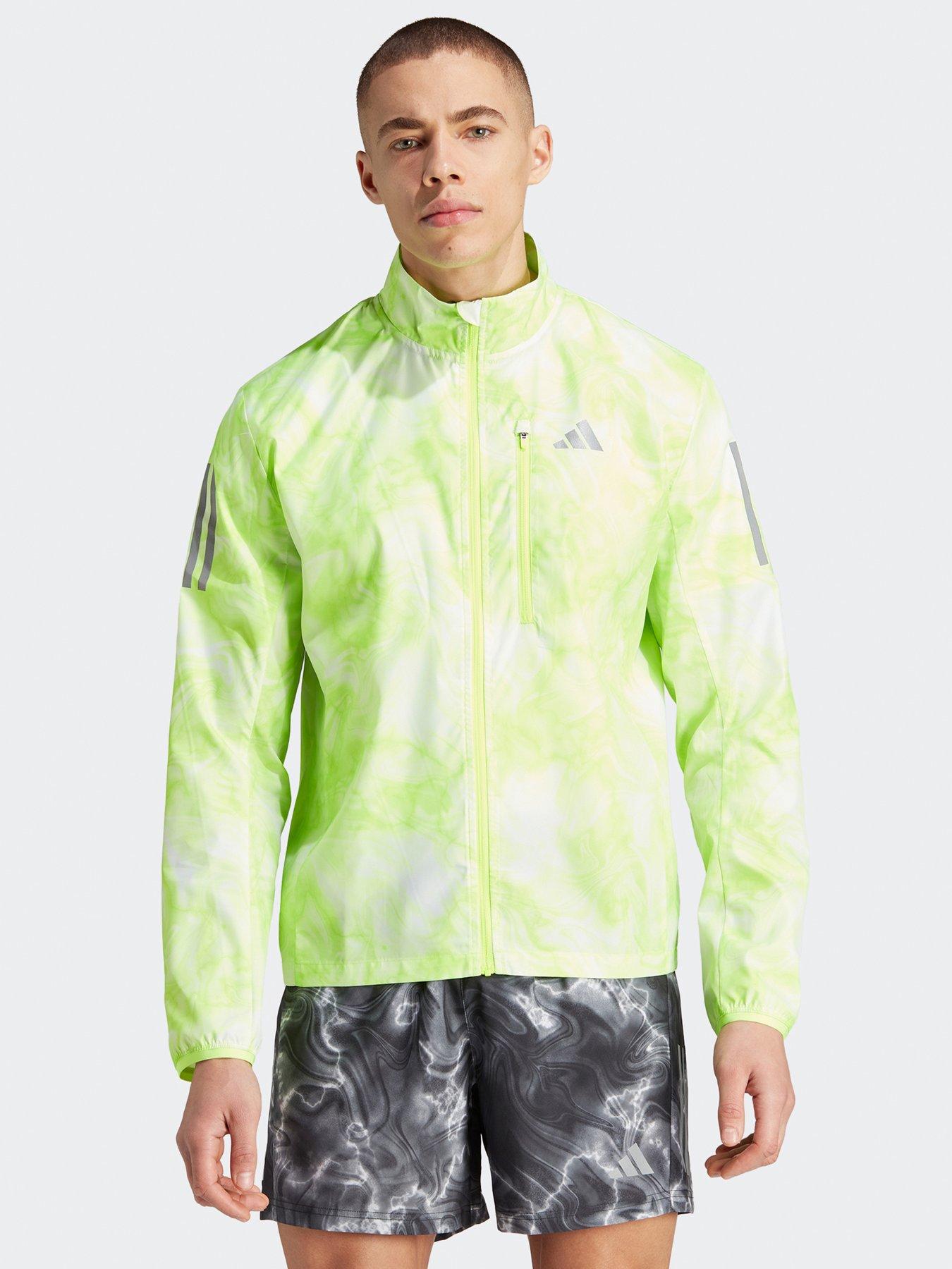 Mens white hot sale adidas windbreaker