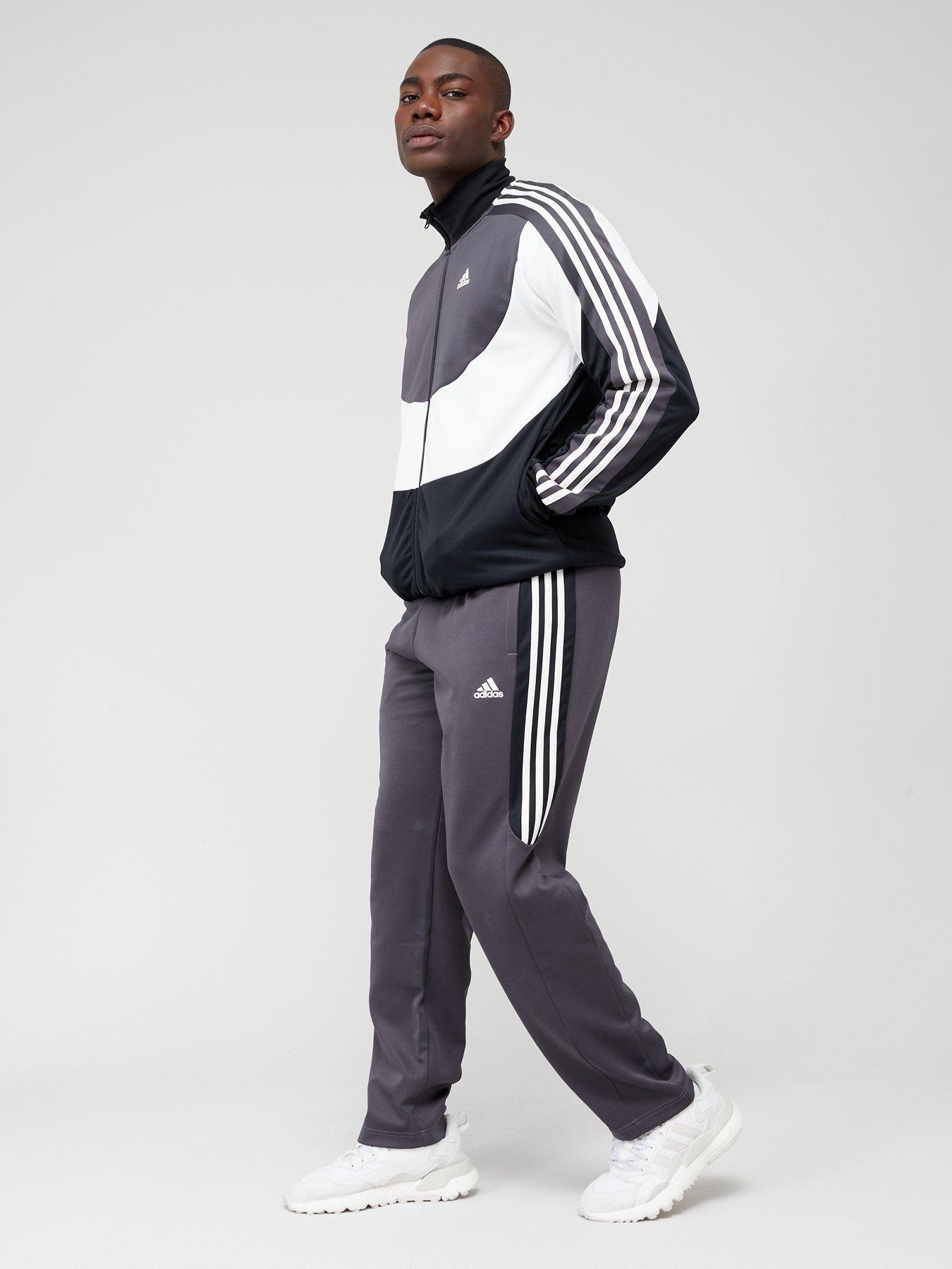 Mens black adidas outlet originals tracksuit