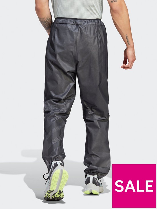 stillFront image of adidas-terrex-mens-xpr-trail-rain-pant-black
